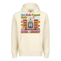 Sandshell hot girls support their local library Premium Hoodie - Artiststas