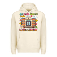 Tofu hot girls support their local library Premium Hoodie - Artiststas