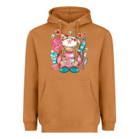 Meerkat dentist gnome Heavyweight Hoodie - NancyCooperArtShop