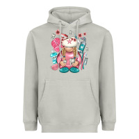 Moon Dust dentist gnome Heavyweight Hoodie - NancyCooperArtShop