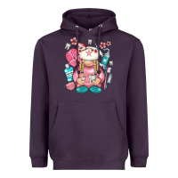 Plum dentist gnome Heavyweight Hoodie - NancyCooperArtShop