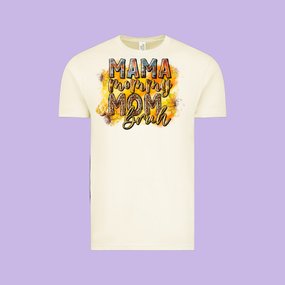 Mama Mommy Mom Bruh Vintage Tee Designed By Racoondesign
