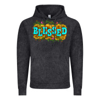 Vintage Black western blessed Vintage Hoodie - Zillion Design Studio