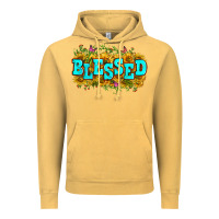 Vintage Mustard western blessed Vintage Hoodie - Zillion Design Studio