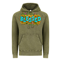 Vintage Olive western blessed Vintage Hoodie - Zillion Design Studio
