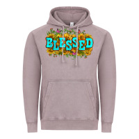 Western Blessed Vintage Hoodie | Teevron