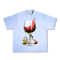 Grape Ice christmas wine glass Urban Heavy Tee - FaDigitalArtStudio
