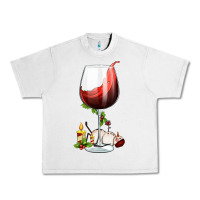 Lunar Rock christmas wine glass Urban Heavy Tee - FaDigitalArtStudio