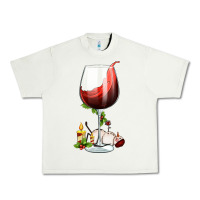Pistachio christmas wine glass Urban Heavy Tee - FaDigitalArtStudio