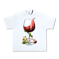 White christmas wine glass Urban Heavy Tee - FaDigitalArtStudio