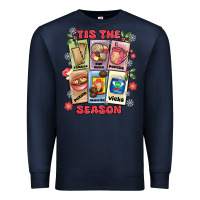 Navy this the season tamales pan dulce Premium Sweatshirt - MaliasSmallBusiness