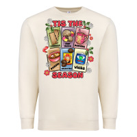 Sandshell this the season tamales pan dulce Premium Sweatshirt - MaliasSmallBusiness
