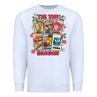 White this the season tamales pan dulce Premium Sweatshirt - MaliasSmallBusiness