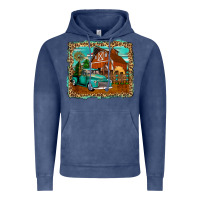 Vintage Denim rustic country barn Vintage Hoodie - Zillion Design Studio