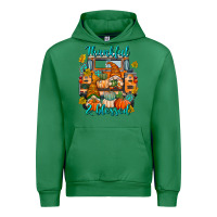 Emerald Thankful Blessed Urban Hoodie - texasbilliewilder