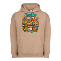 Pigment Burro Thankful Blessed Urban Hoodie - texasbilliewilder