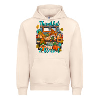 Sandshell Thankful Blessed Urban Hoodie - texasbilliewilder