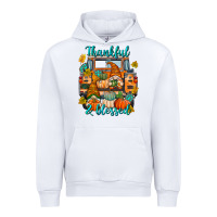 White Thankful Blessed Urban Hoodie - texasbilliewilder