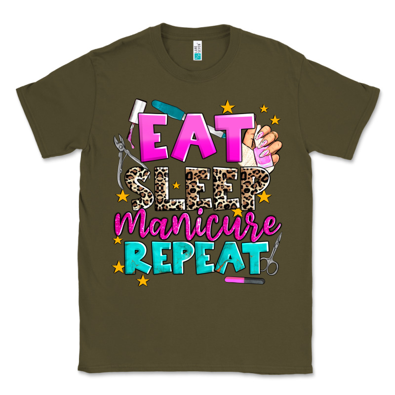Eat Sleep Manicure Repeat Classic Tee by AdoDesignShop | Teevron