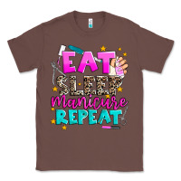 Chestnut eat sleep manicure repeat Classic Tee - AdoDesignShop
