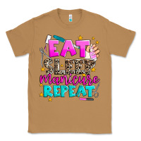 Toasted Coconut eat sleep manicure repeat Classic Tee - AdoDesignShop