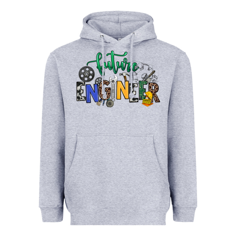 Future Engineer Heavyweight Hoodie by NancyCooperArtShop | Teevron