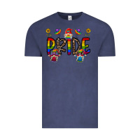 Vintage Denim pride gnome Vintage Tee - CowhideDigitalArt