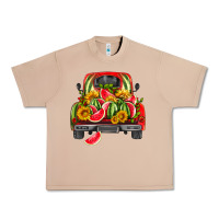 Burro watermelon and truck Urban Heavy Tee - HRA Design Shop