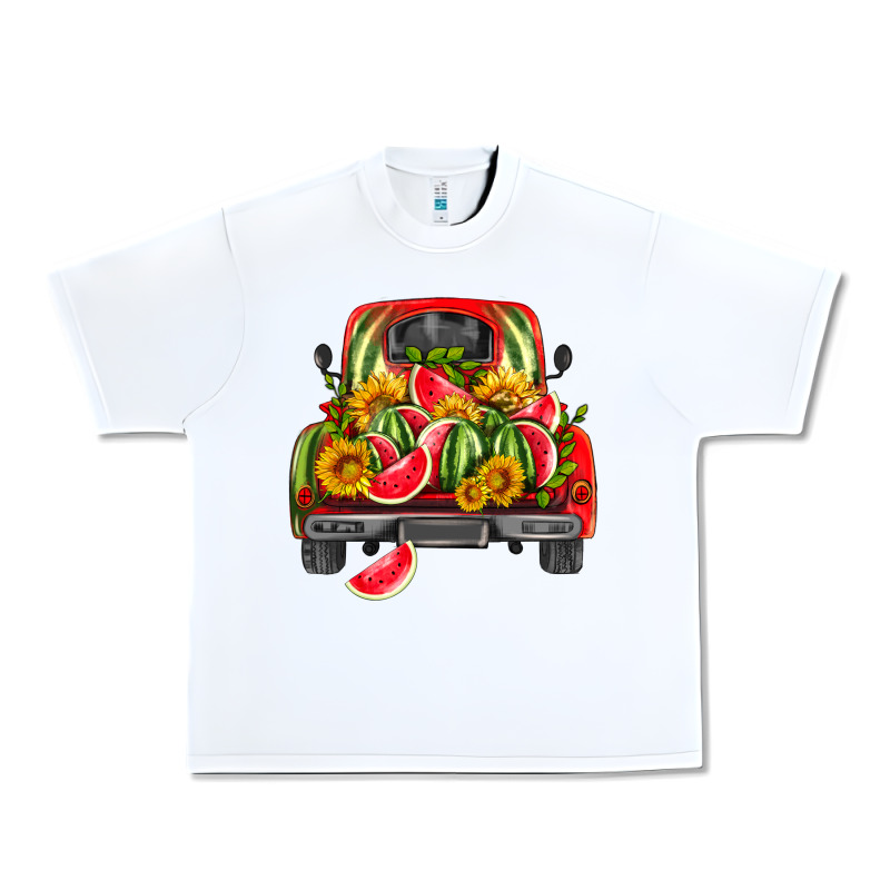 Watermelon And Truck Urban Heavy Tee by HRA Design Shop | Teevron