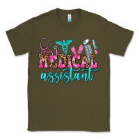 Army Green medical assistant Classic Tee - AdoDesignShop