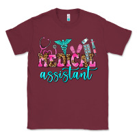 Burgundy medical assistant Classic Tee - AdoDesignShop
