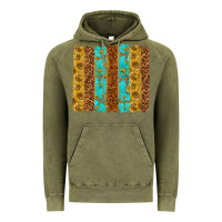 Vintage Olive Western Brushstrokes Vintage Hoodie - texasbilliewilder