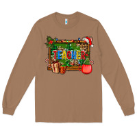 Toasted Coconut christmas teacher and coffe cup with board Long Sleeve Tee - AdoDesignShop