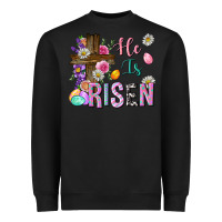 Black he is risen easter Heavyweight Sweatshirt - Neo Western