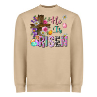 Mushroom he is risen easter Heavyweight Sweatshirt - Neo Western