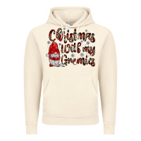 Vintage Artic christmas with my gnomies Vintage Hoodie - JahusDesignShop
