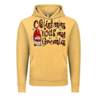 Vintage Mustard christmas with my gnomies Vintage Hoodie - JahusDesignShop