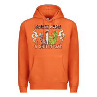 Carrot smoke away a sh tty day Premium Hoodie - Artiststas