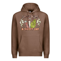 Chestnut smoke away a sh tty day Premium Hoodie - Artiststas