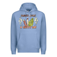 Colony Blue smoke away a sh tty day Premium Hoodie - Artiststas