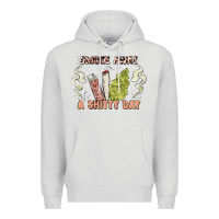 Dove Grey smoke away a sh tty day Premium Hoodie - Artiststas