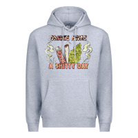 Heather Grey smoke away a sh tty day Premium Hoodie - Artiststas