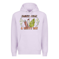 Lilac smoke away a sh tty day Premium Hoodie - Artiststas