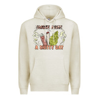 Oatmeal Heather smoke away a sh tty day Premium Hoodie - Artiststas