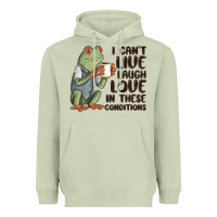 Matcha i cant live laugh love in these conditions Heavyweight Hoodie - MaliasSmallBusiness