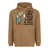 Toasted Coconut i cant live laugh love in these conditions Heavyweight Hoodie - MaliasSmallBusiness