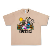 Burro hello summer Urban Heavy Tee - CowhideDigitalArt