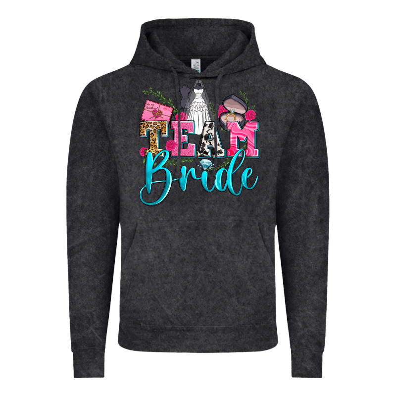 Team Bride Vintage Hoodie by Zillion Design Studio | Teevron