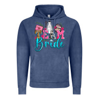 Vintage Denim team bride Vintage Hoodie - Zillion Design Studio