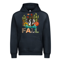 Navy Howdy Fall Urban Hoodie - texasbilliewilder